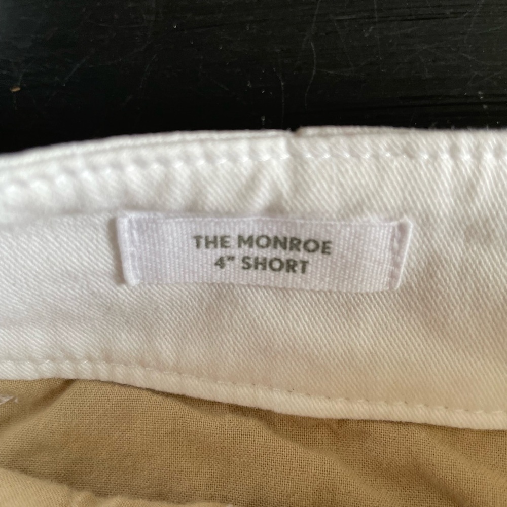 Loft Women's White Monroe Shorts, Size 4 - Picture 6 of 7